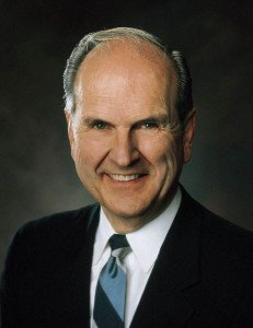 Elder Russell M Nelson mormon