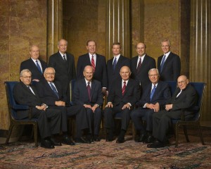 Quorum Twelve Apostles mormon