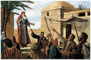 Lehi Prophesy Jerusalem Mormon