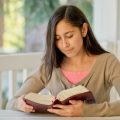 scripture study young woman