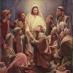 Jesus with His Apostles
