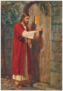 Jesus Door Knock Mormon