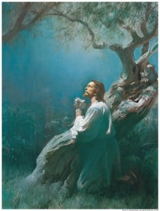 Jesus prayed to God as Mormons do.