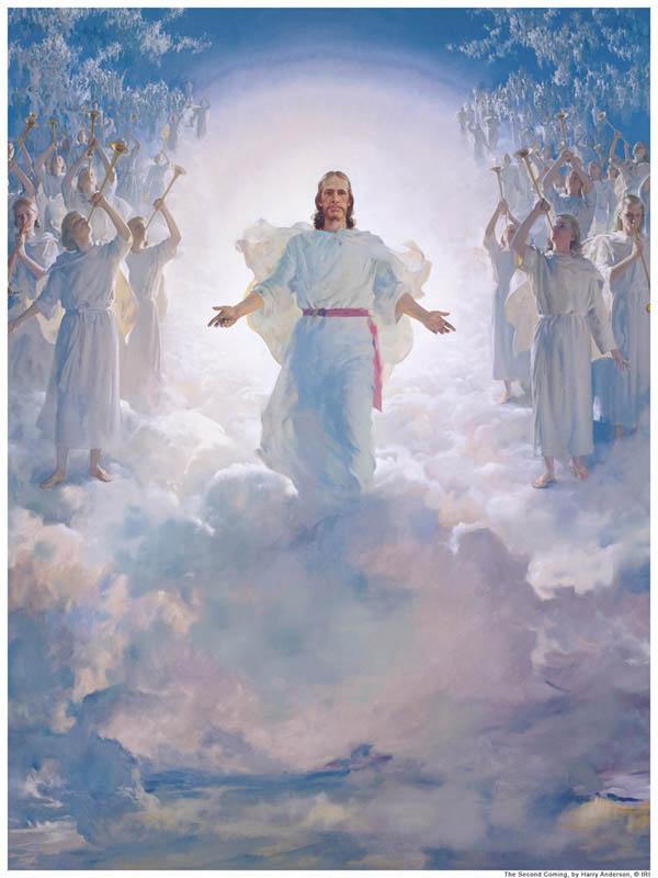 Lord Jesus Christ at Second Coming Mormon