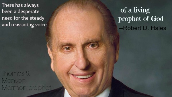 Thomas S. Monson Mormon Prophet