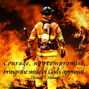 Courage, not compromise, brings the smile of God's approval