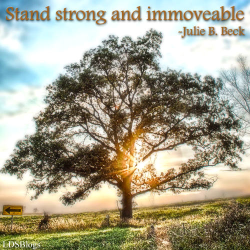 Stand strong and immovable
