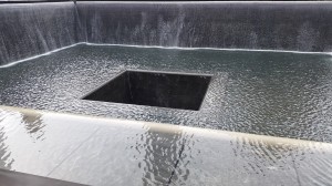 fountain at 9/11 memorial