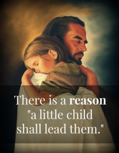A little child shall lead them.