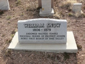 William Snow Gravestone