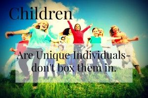 Children--don't box them in