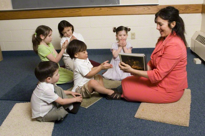 Mormon teacher of children