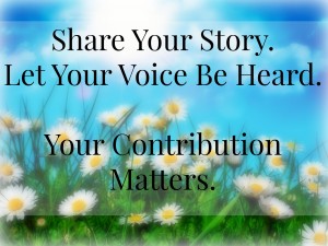 Share your story.