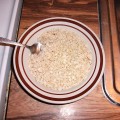 bowl of oatmeal