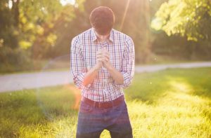 praying man