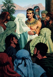 Joseph greets his brothers (Old Testament)