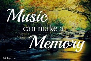 Music can make a memory