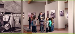children in museum