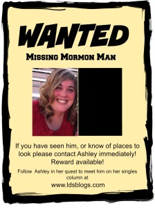 Wanted: Mormon Man (to date)