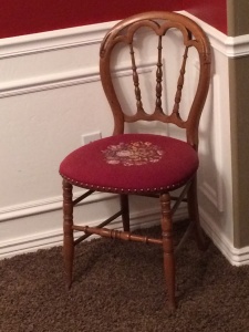 inherited antique chair