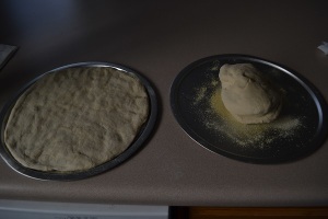 Making pizza step 2