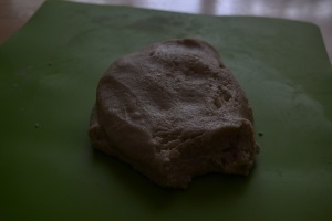 unshaped salt dough