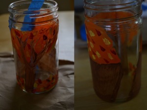 decorated jar