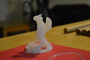 Glue gun sculpturing