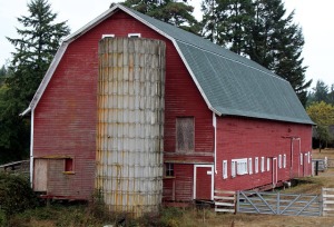 red barn