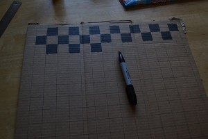 Making your own chess game board