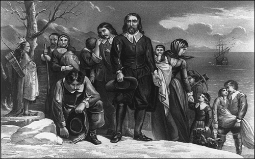 1620 pilgrims in America