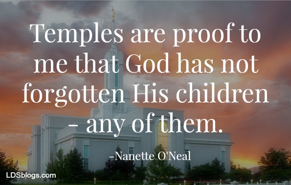 Temples Show God’s love for all His Children