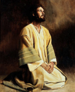 kneeling in prayer lds