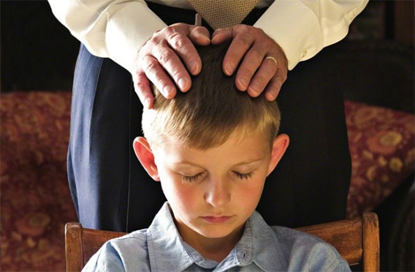 fathers blessing priesthood