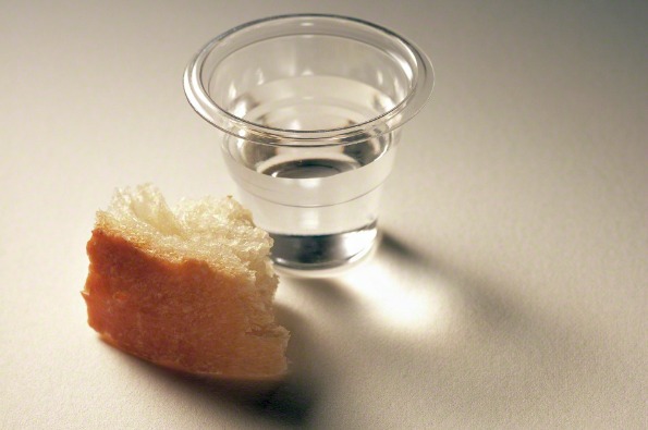 sacrament bread and water