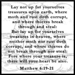 treasures in heaven