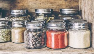 pantry shelf food storage