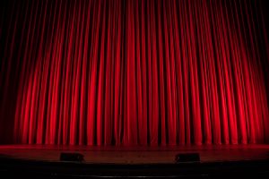 stage behavior curtains